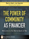 The Power of Community as Financier (eBook)